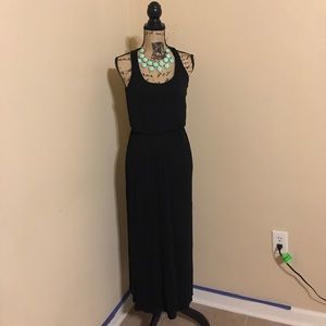 Pink Republic Black midi dress